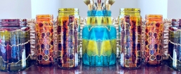 Virtual Glass Painting Workshop: Upcycle glass jars into a decorative piece of art